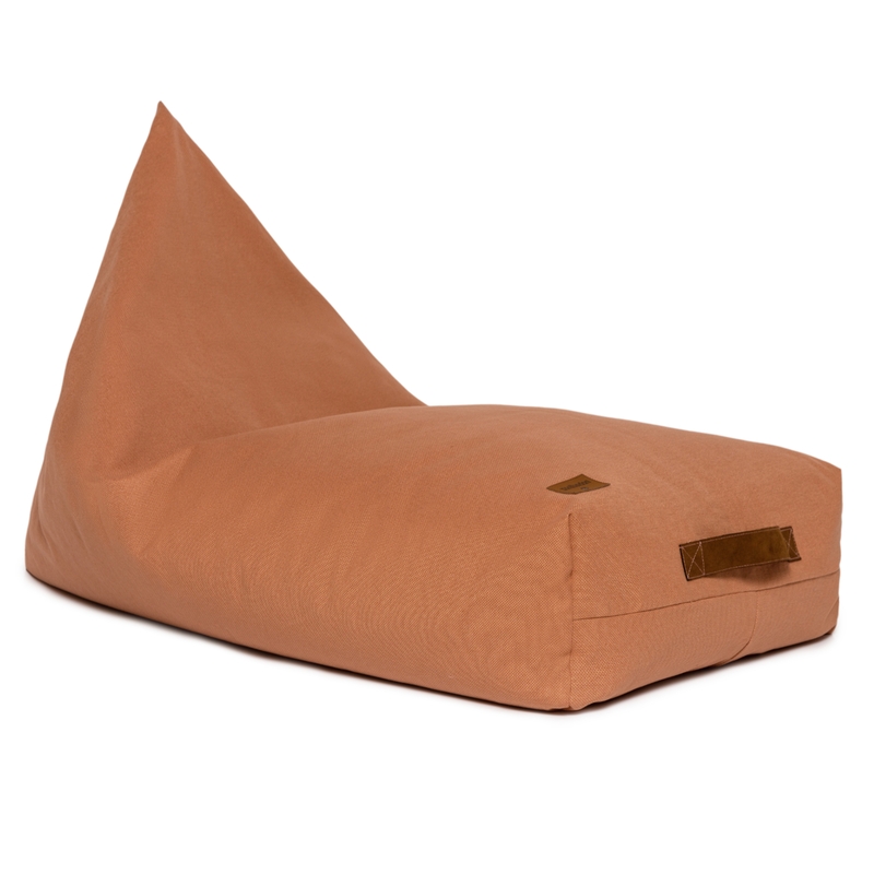 Sitzsack Kinder &#039;Oasis&#039; Canvas siennabraun