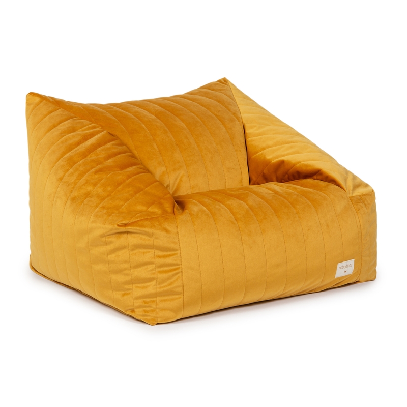 Sitzsack/Sessel Samt &#039;Chelsea&#039; farniente yellow