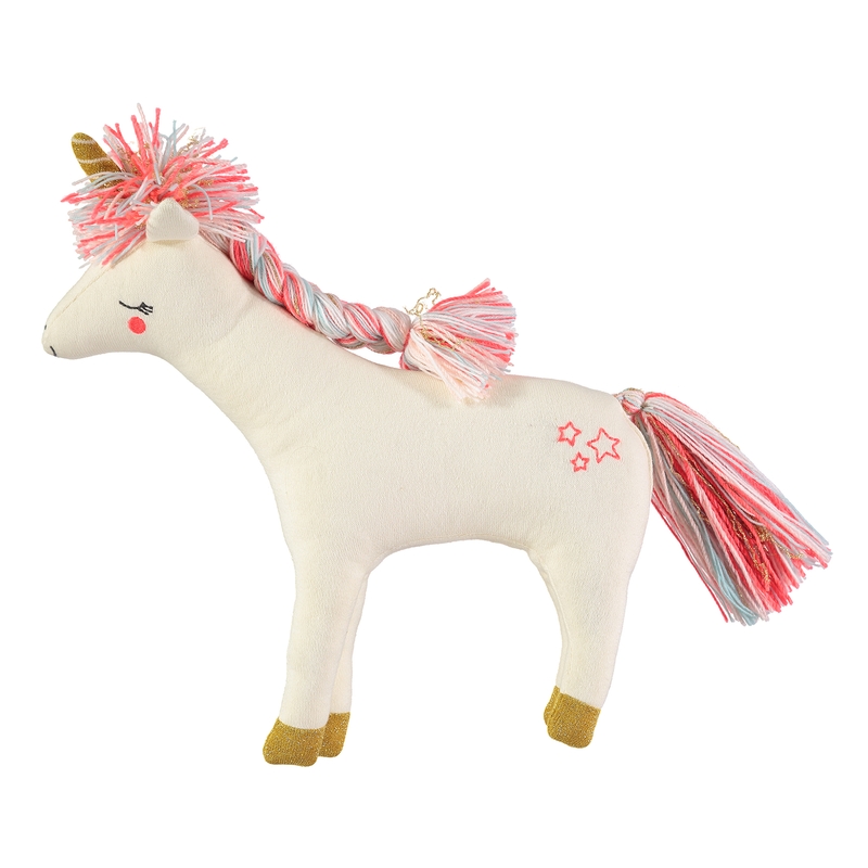 Einhorn 'Bella' Strick creme/pastell 40cm