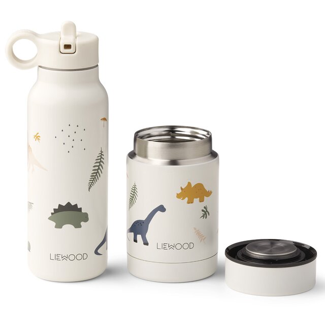 Liewood Bettwäsche 'Dino' creme 100x140cm online kaufen