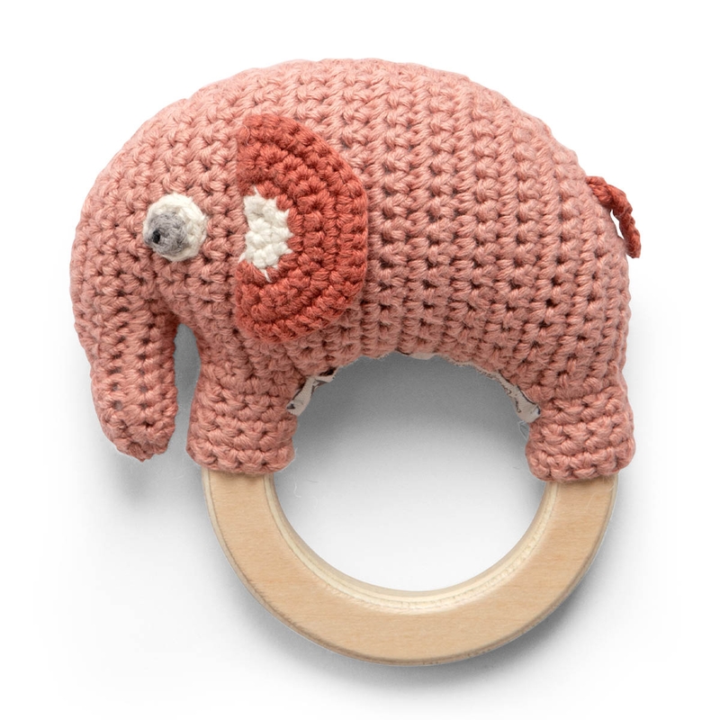 Bio Rassel &#039;Fanto Elefant&#039; blossom pink handmade