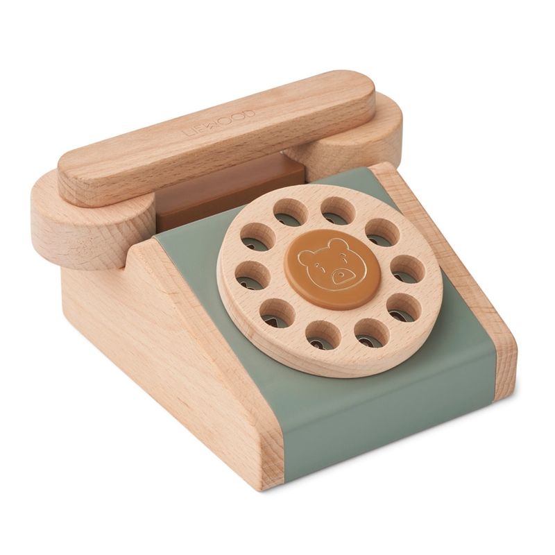Spiel-Telefon aus Holz faune ab 3 Jahren