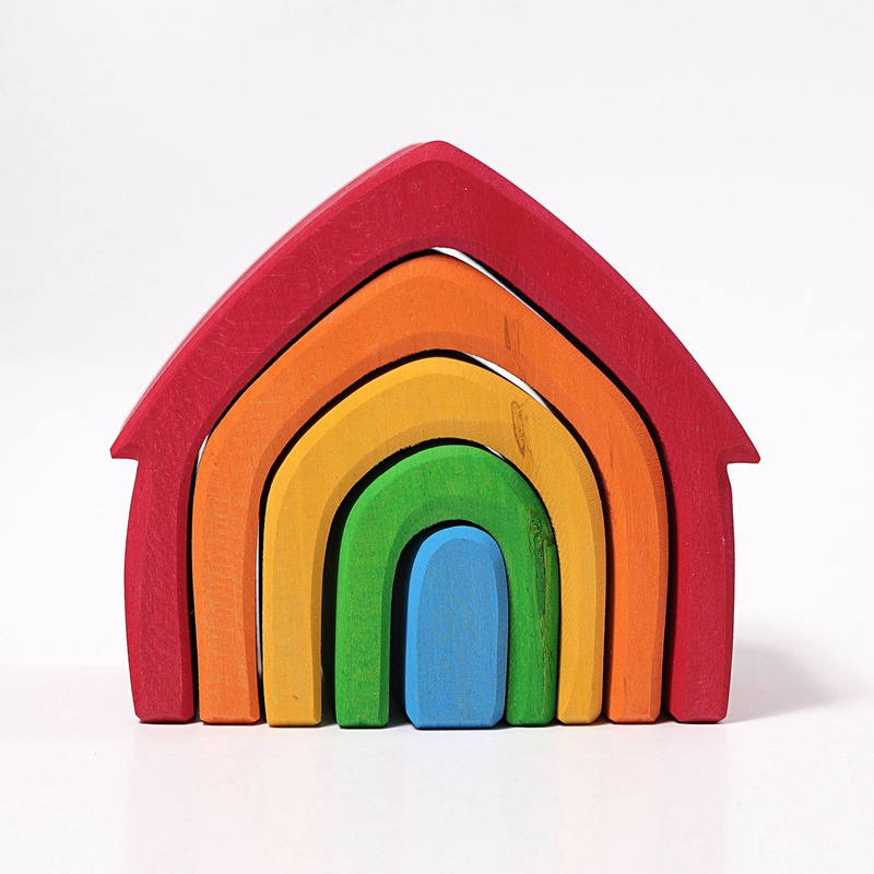 Steckspiel &#039;Haus Regenbogen&#039; ab 1 Jahr