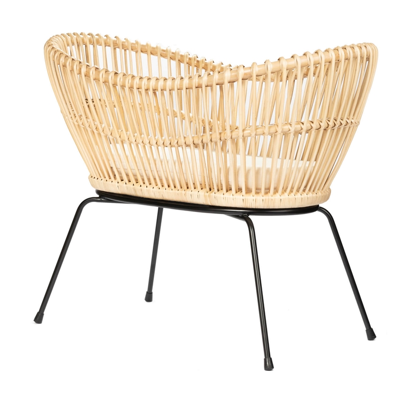 Babybett/Babywiege aus Rattan handgefertigt