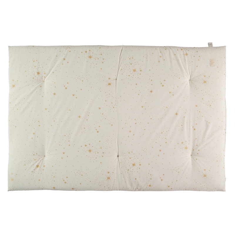 Spielmatte Futon 'Gold Stella' creme 100x148cm