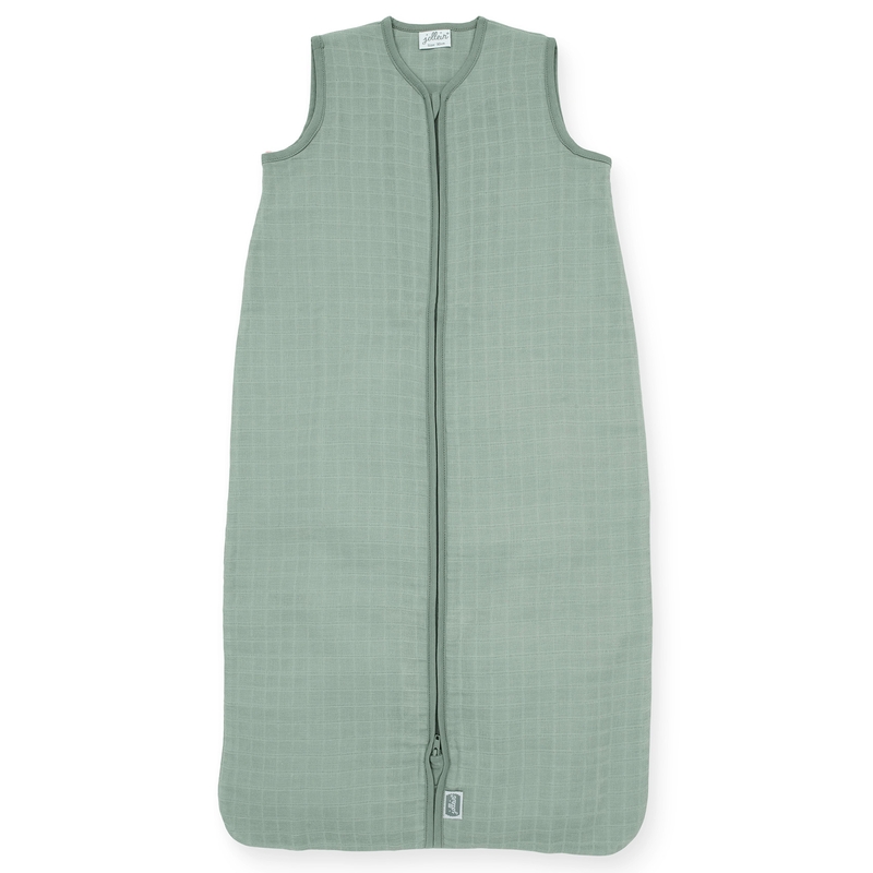 Sommer Schlafsack aus Musselin grün