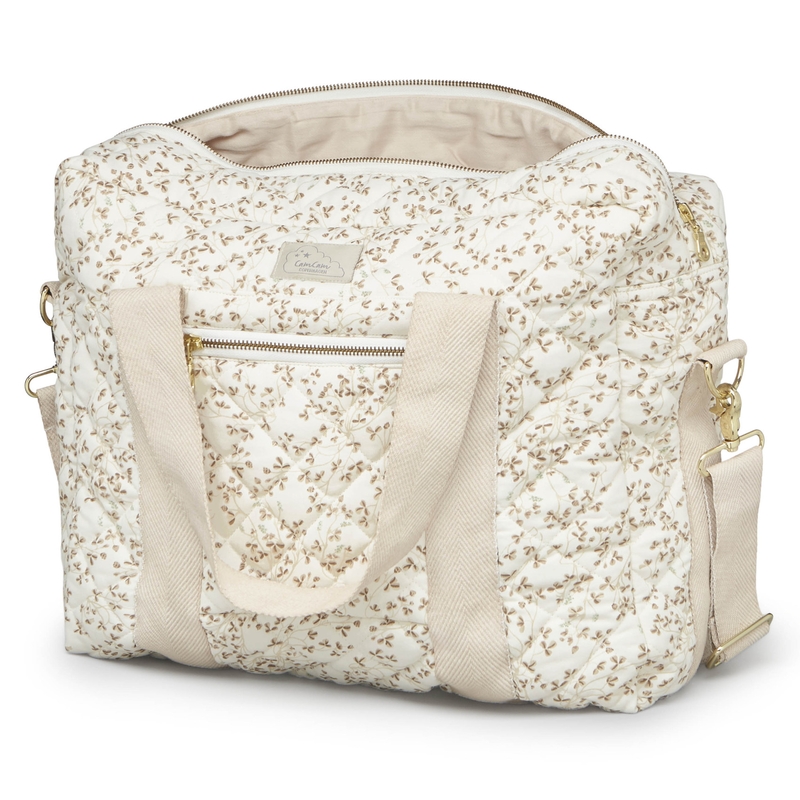 Bio Wickeltasche &#039;Lierre&#039; creme 39cm