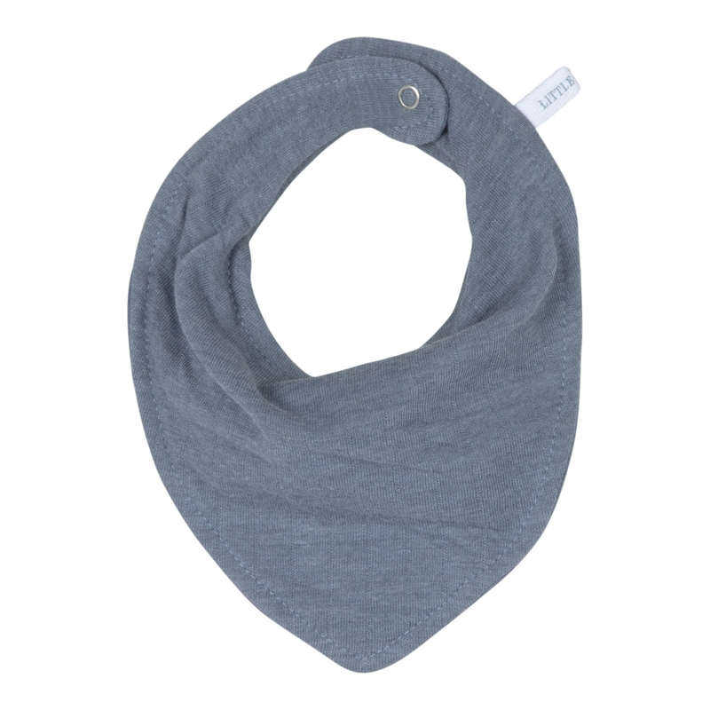 Halstuch/Dreieckstuch 'Pure' Jersey rauchblau