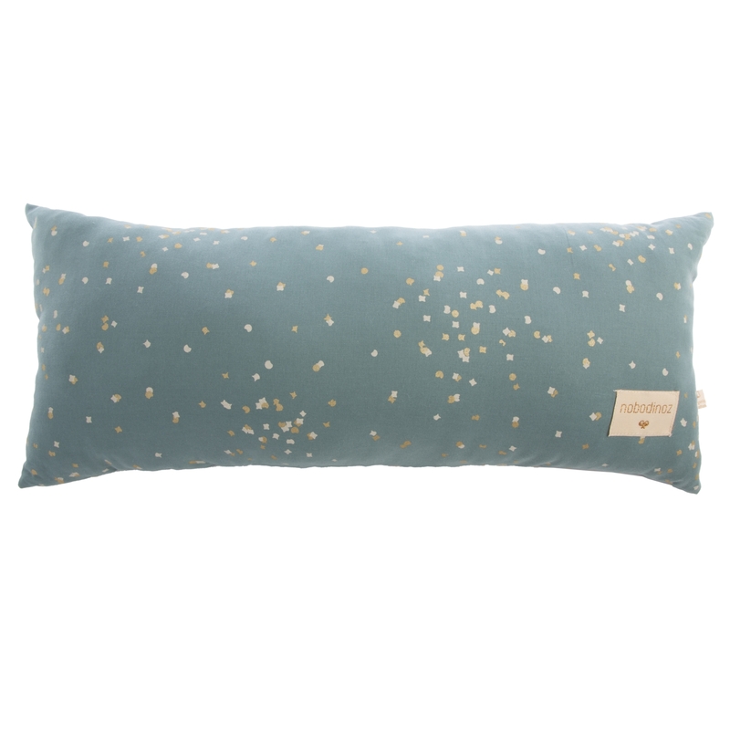 Kissen 'Konfetti' jade/gold ca. 22x52cm