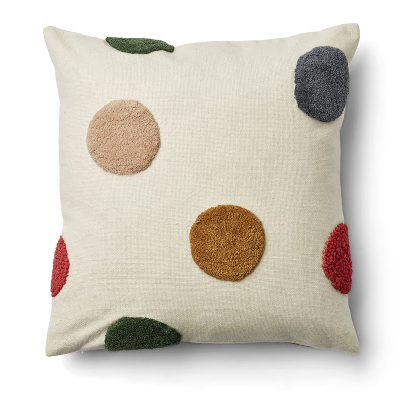 Kinder Kissen &#039;Dots&#039; Baumwolle 50x50cm