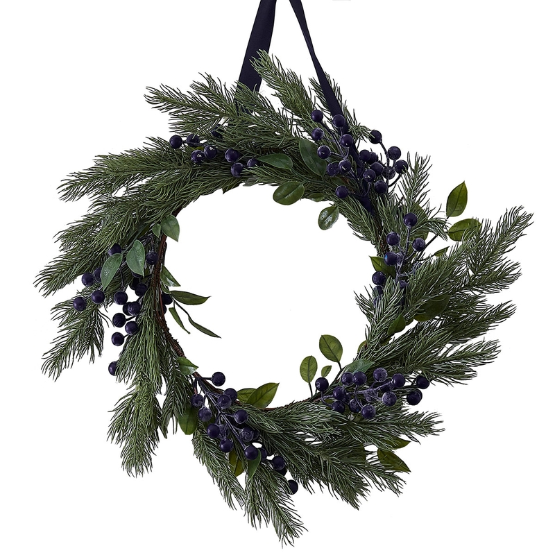 Türkranz &#039;Schlehen&#039; grün ca. 50cm