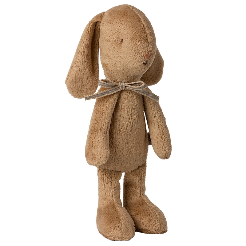 Kuscheltier Hase Plüsch braun 21cm
