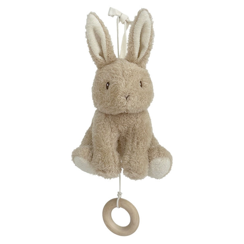 Spieluhr Hase &#039;Baby Bunny&#039; beige 16cm