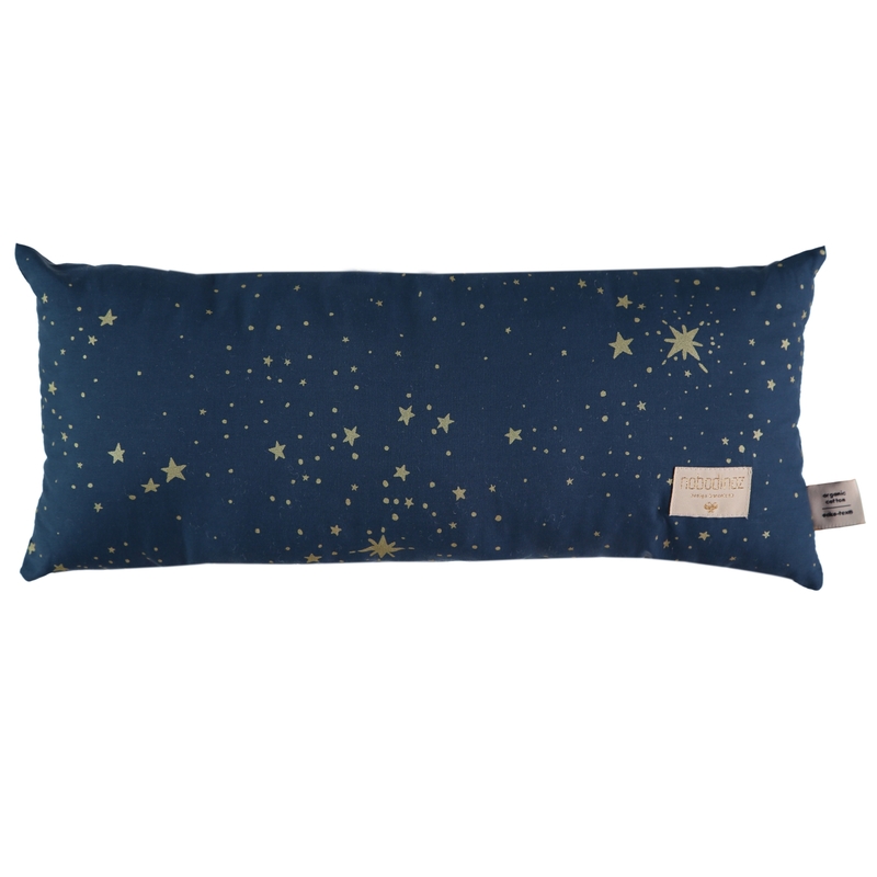 Kissen 'Gold Stella' dunkelblau ca. 22x52cm
