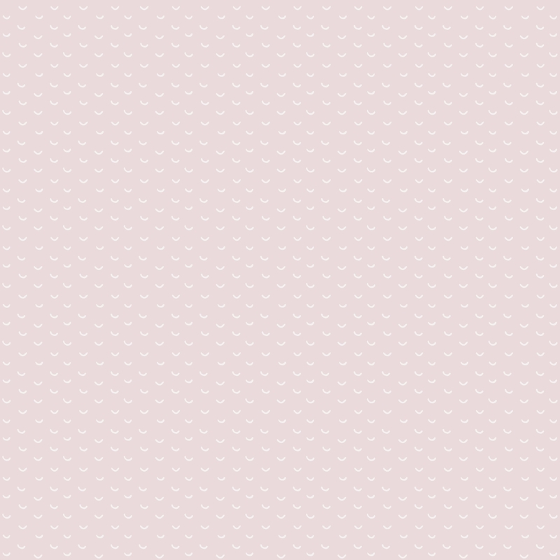 Tapete 'Kleinmuster' rosa/weiß