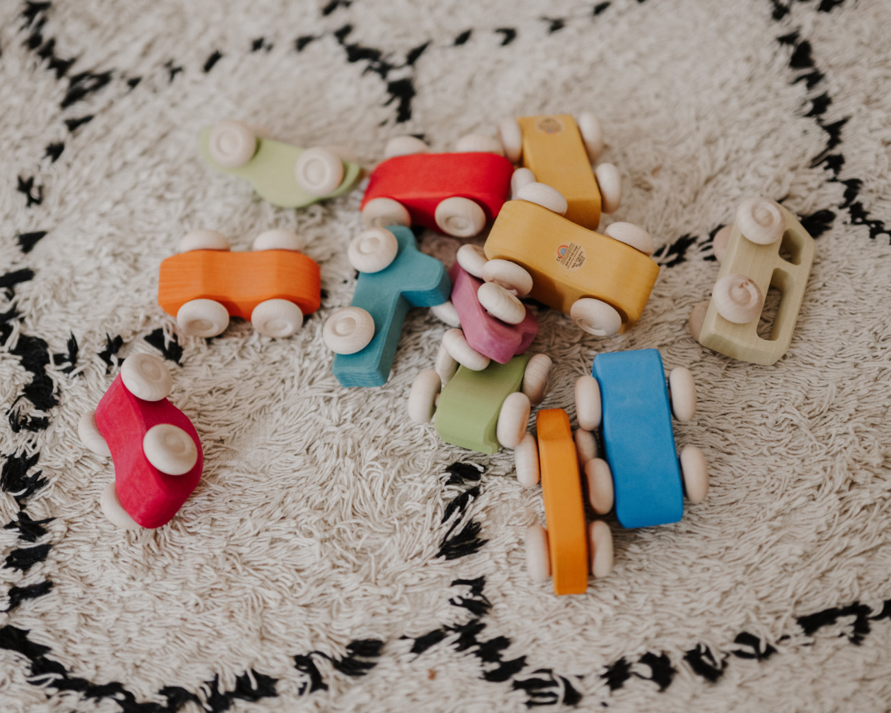 Grimms Holzautos 'Slimline' pastell 5er Set ab 1 Jahr online kaufen