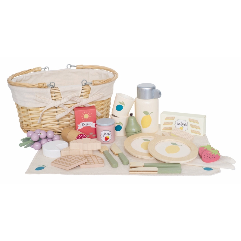 Picknick Set aus Holz ab 3 Jahren