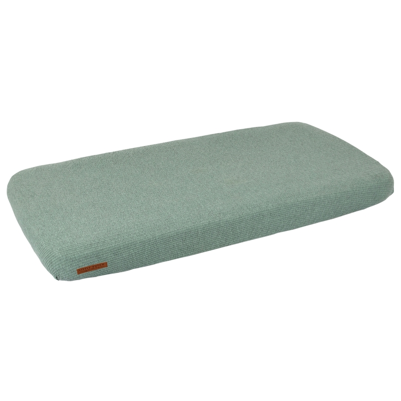 Baby Bettlaken 'Pure' jade 70x140cm
