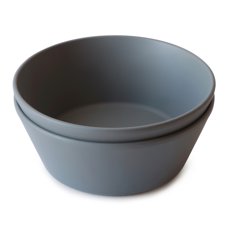 Kinderschalen rund smoke 2er Set