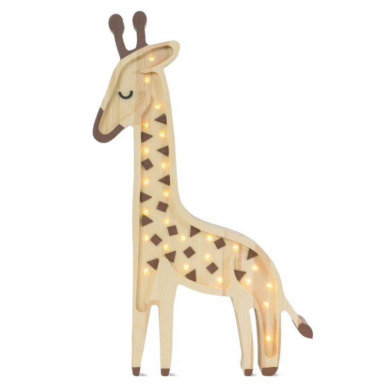 LED Kinderlampe &#039;Giraffe&#039; natur 46cm dimmbar