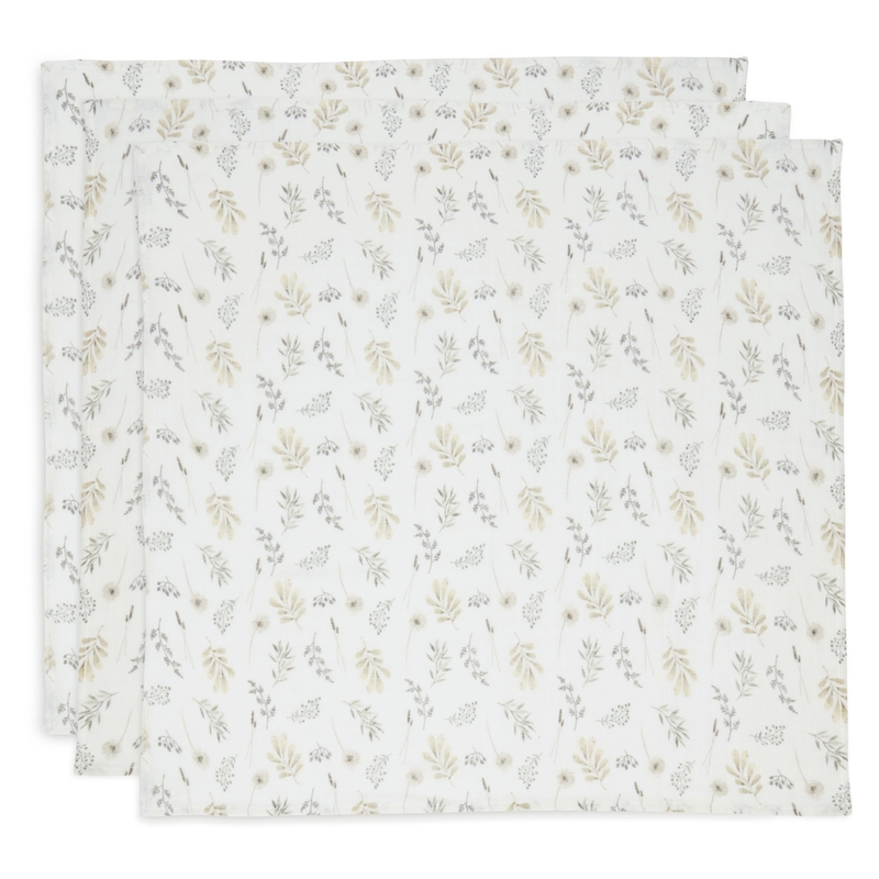 Mulltücher &#039;Wild Flowers&#039; 70x70cm