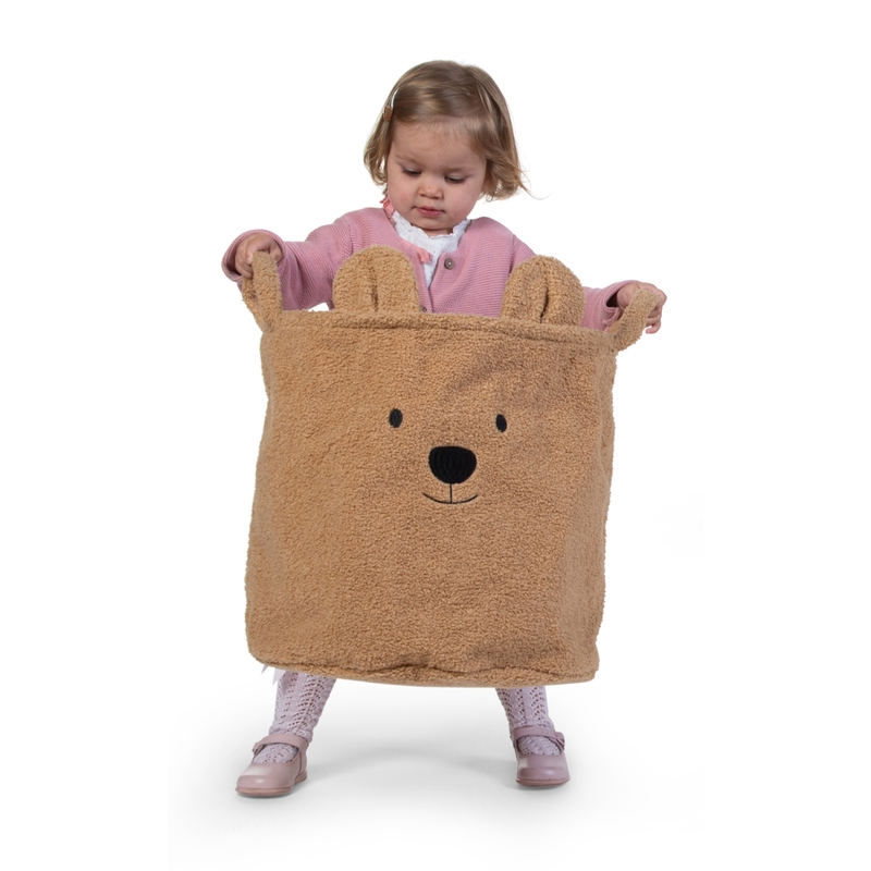 Childhome Teddy-Aufbewahrungskorb 'Bär' 40x40cm online kaufen
