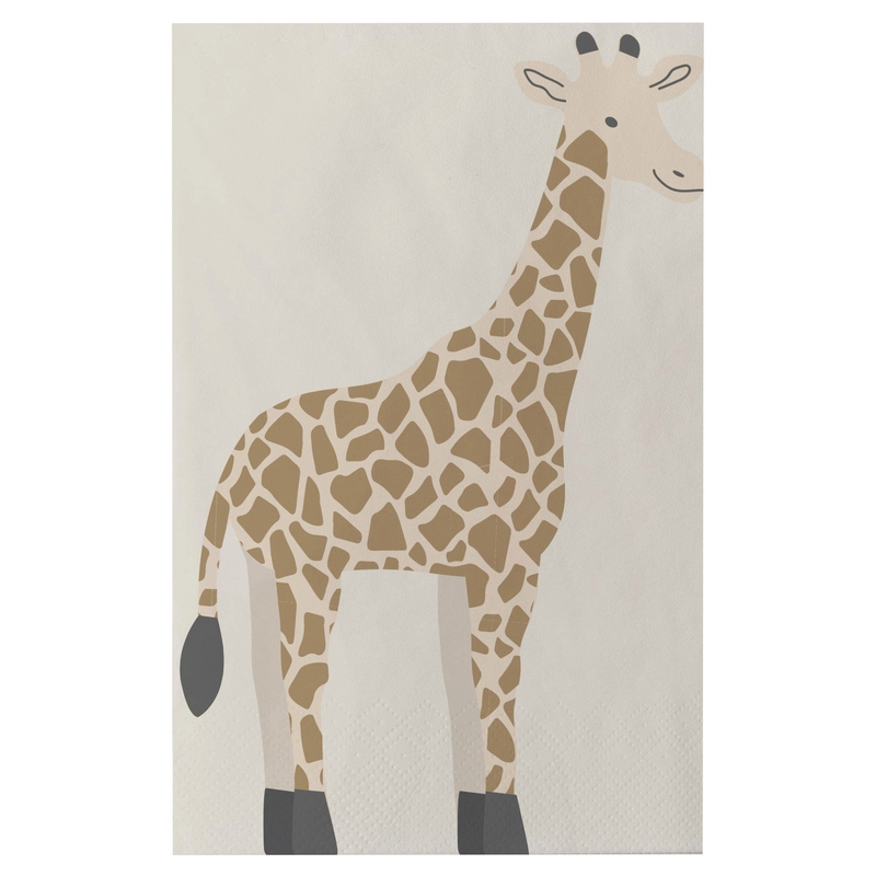 Kinder Servietten &#039;Giraffe&#039; creme 16 St.