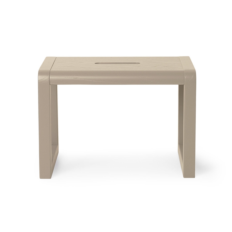 Hocker 'Little Architect' Holz beige