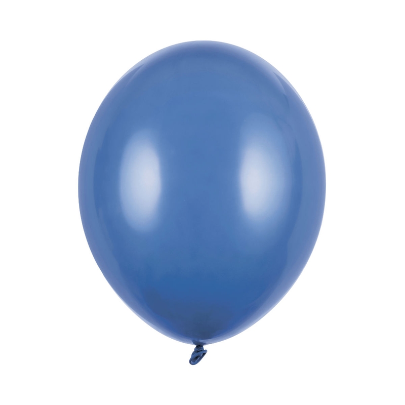 Luftballons aus Latex extrastark jeansblau 10 St.