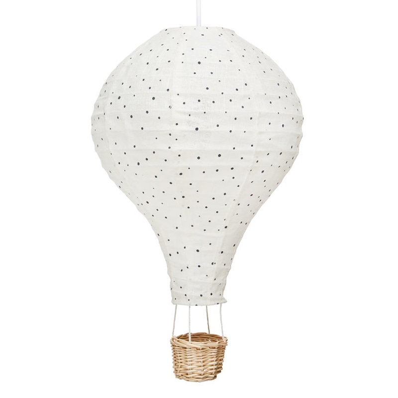 Lampe 'Heißluftballon Night Sky' weiß 42cm