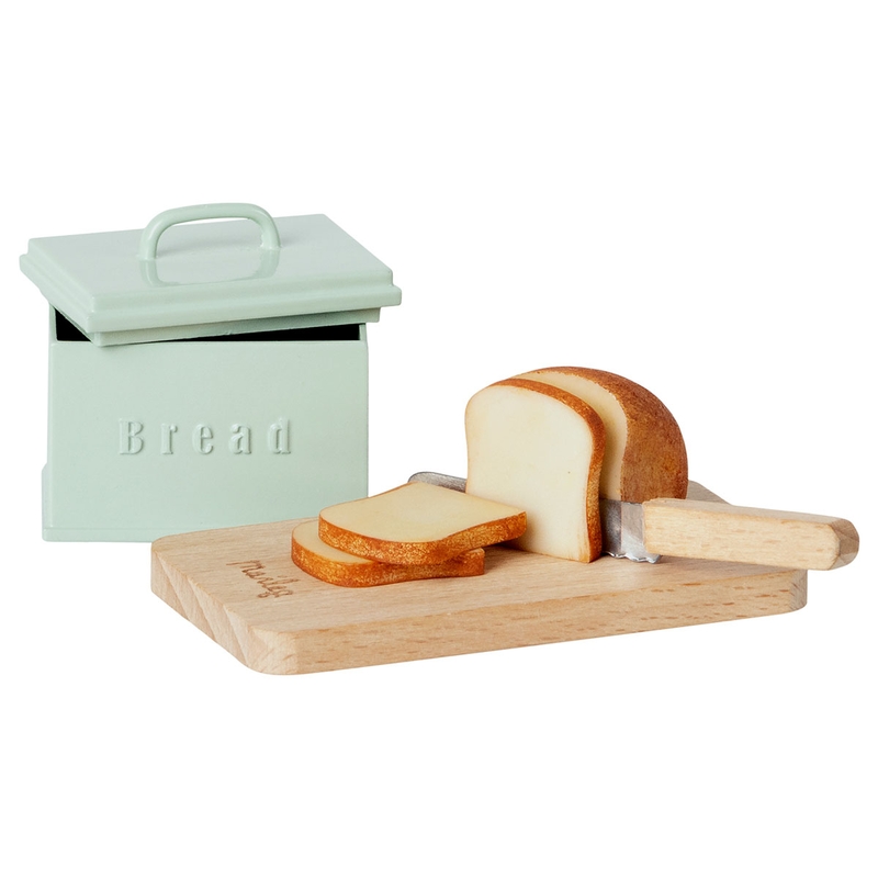 Brot-Set für Puppenhaus 8cm (Mini)