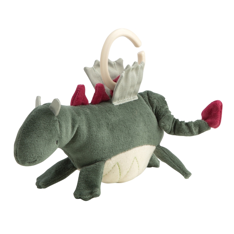 Spieluhr Samt 'Dragon' 25cm