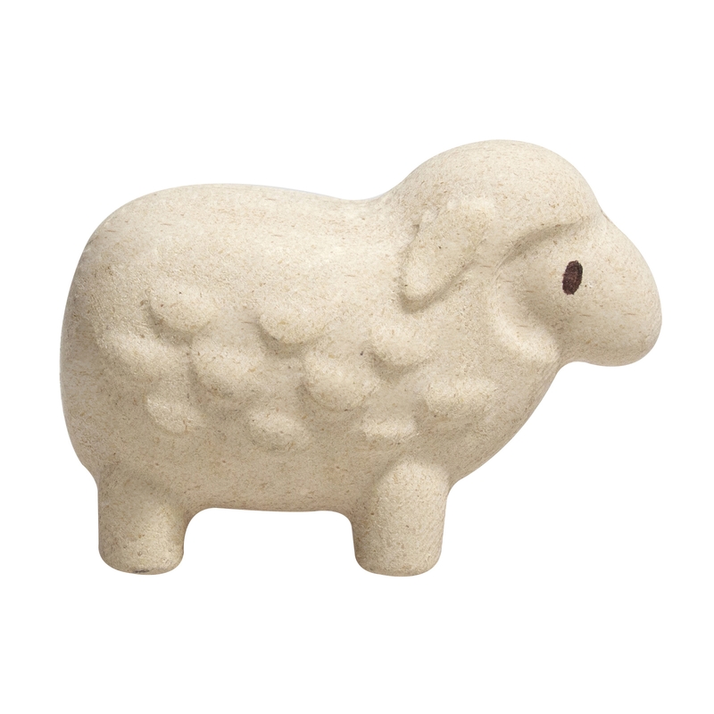 Holztier 'Schaf' creme ca. 7cm ab 1 Jahr