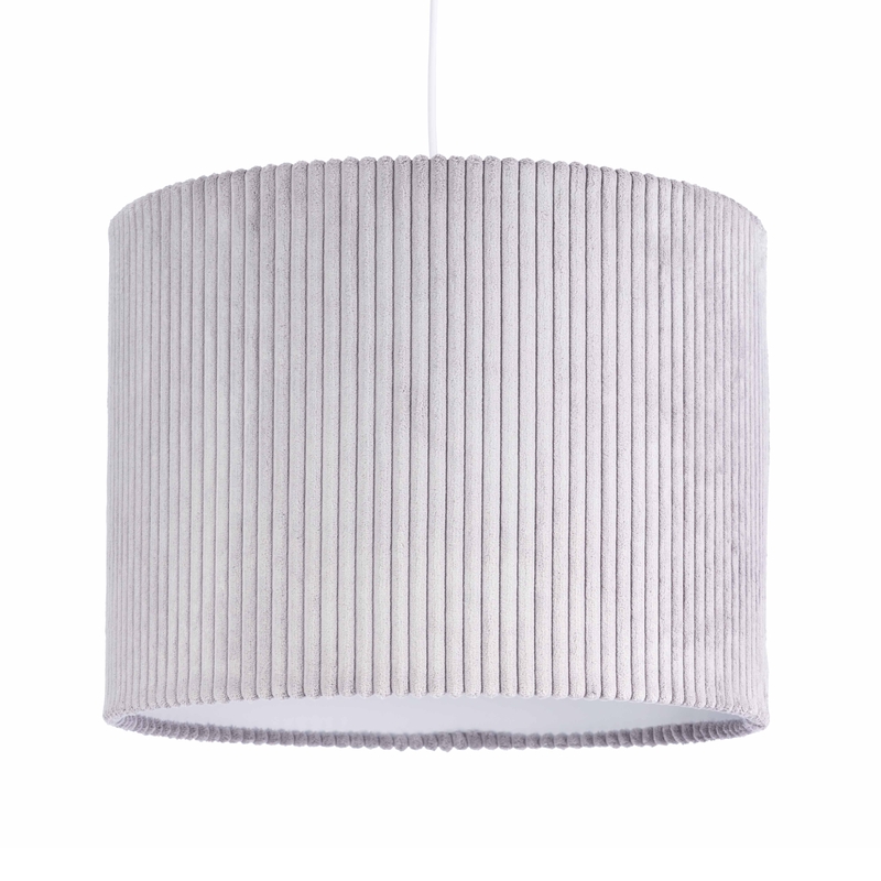 Hängelampe 'Pem' Cord flieder 40cm