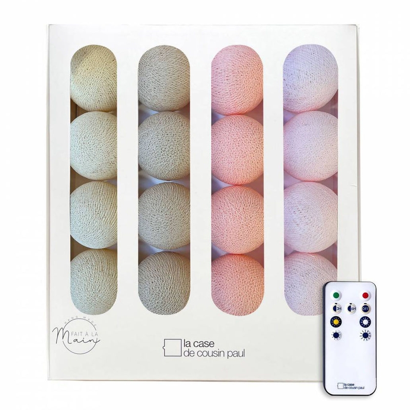 Lichterkette Cotton Balls &#039;Olympia&#039; LED 16er