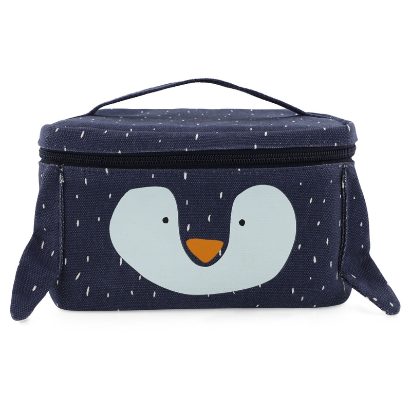 Thermotasche für Lunchpaket &#039;Pinguin&#039; dunkelblau