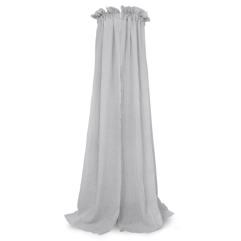 Himmel für Babybett &#039;Vintage&#039; grau