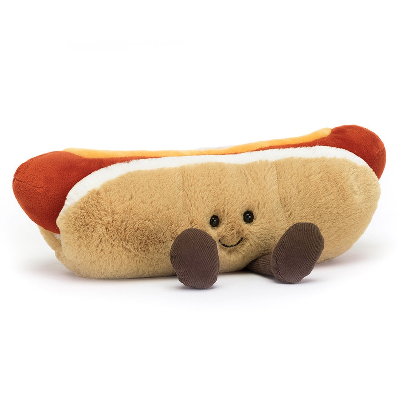 Kuschelspielzeug Amuseable Hot Dog 25cm