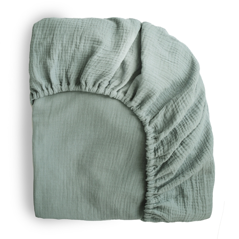 Kinderbettlaken roman green 60x120cm