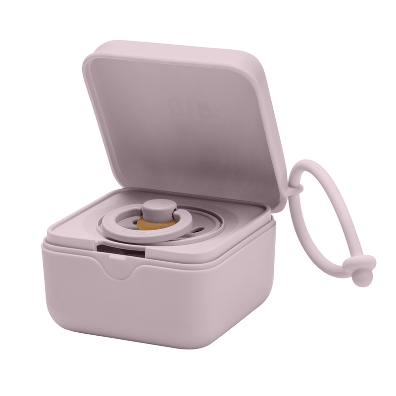 Schnullerbox &amp; Snackbox flieder