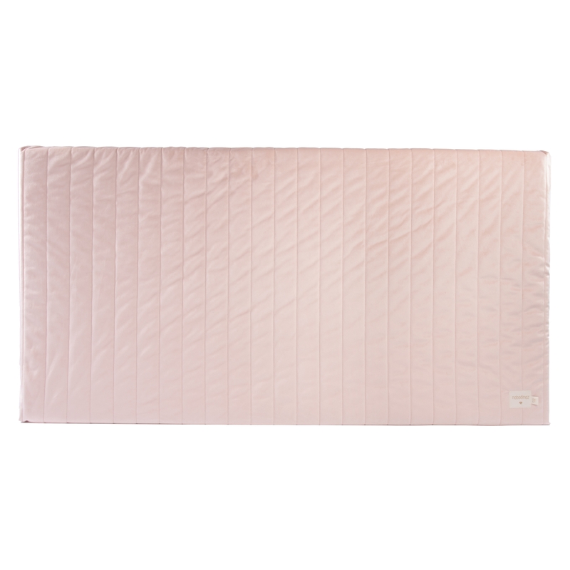 Spielmatratze aus Samt bloom pink 60x120cm