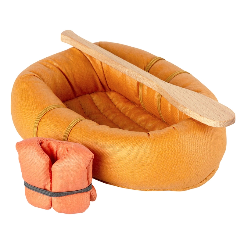 Schlauchboot mit Spielset für Maus 12cm (Micro)