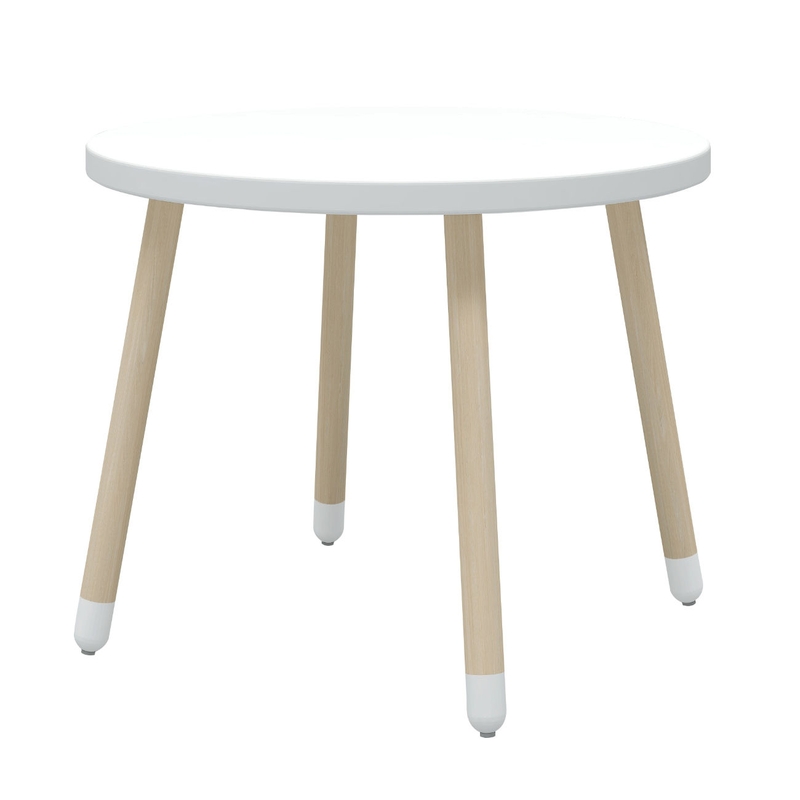 Kindertisch &#039;Dots&#039; Holz weiß 60cm