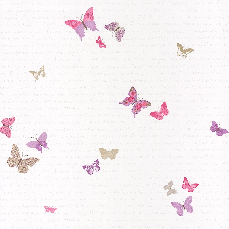 Tapete Schmetterlinge flieder &#039;Pretty Lili&#039;