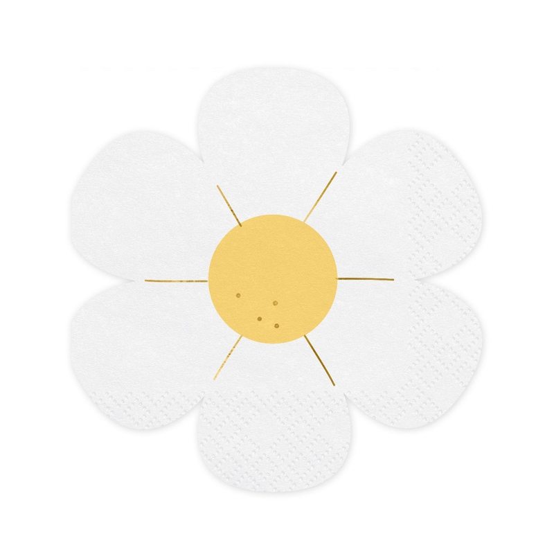 Party Servietten Blume Daisy 12 St.