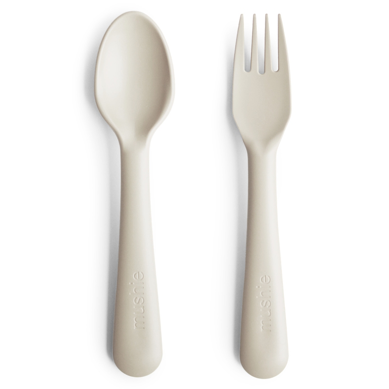 Kinderbesteck Gabel/Löffel ivory 2er Set