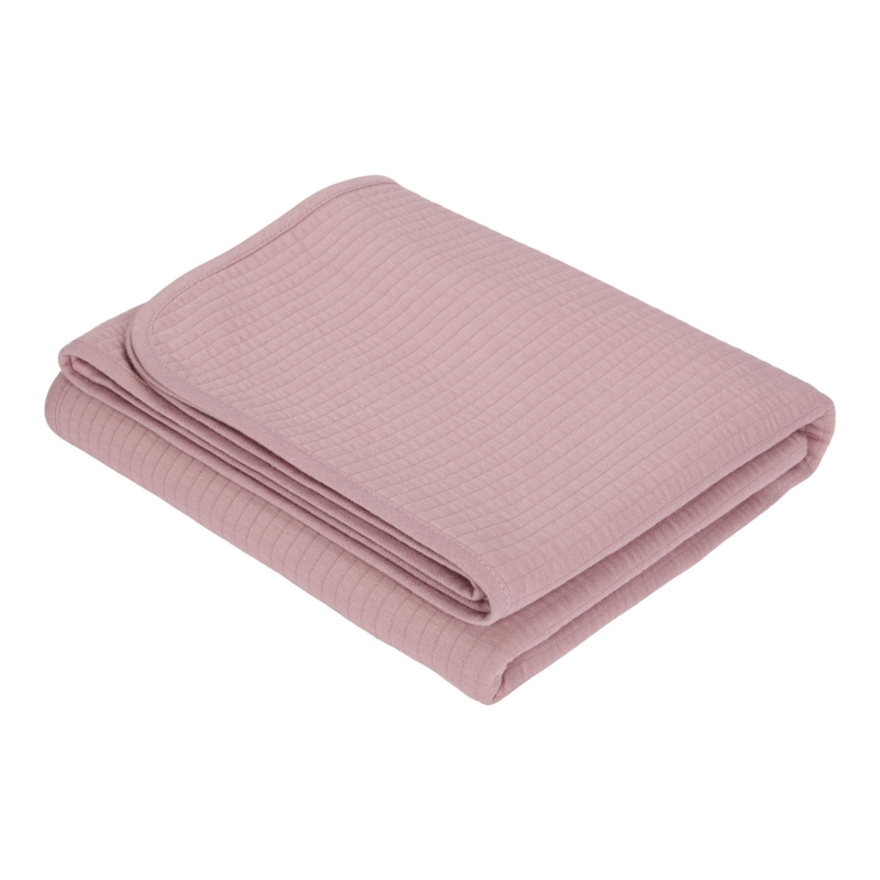 Sommerdecke &#039;Pure&#039; Jersey mauve 70x100cm