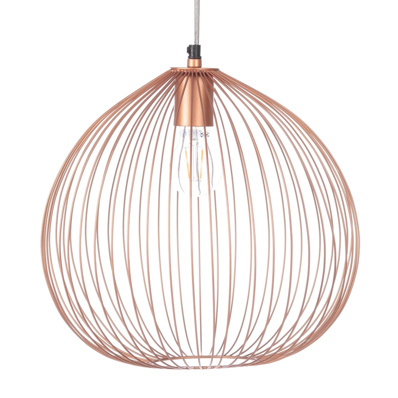 Hängelampe 'Josie' Metall kupfer 33cm