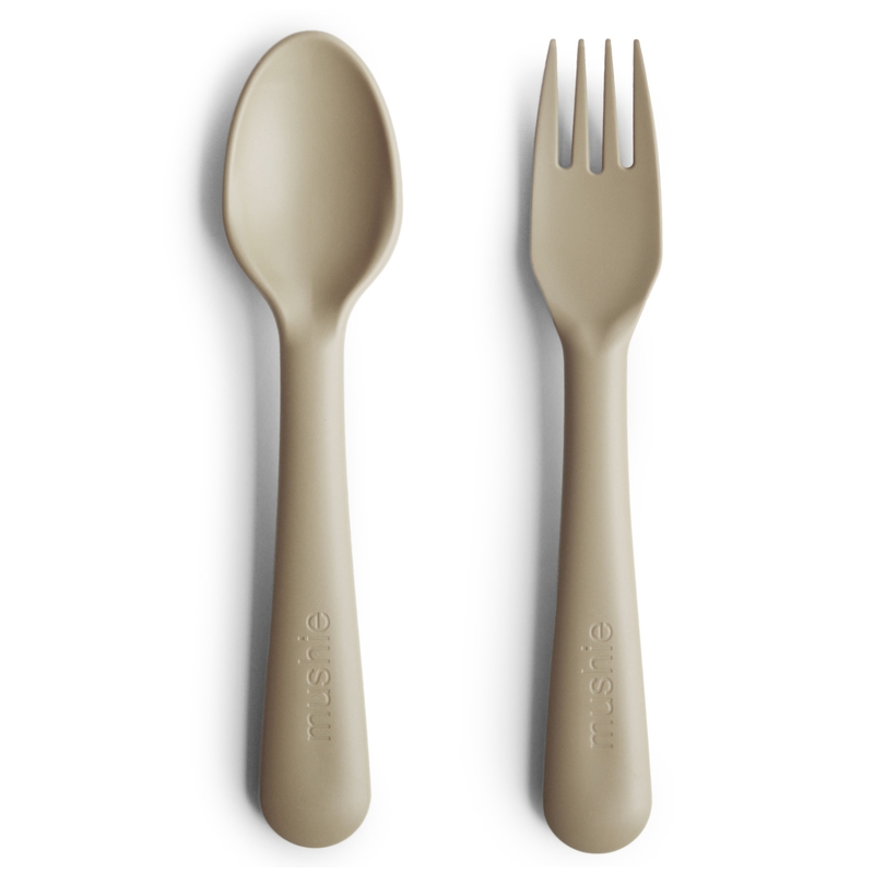 Kinderbesteck Gabel/Löffel vanilla 2er Set