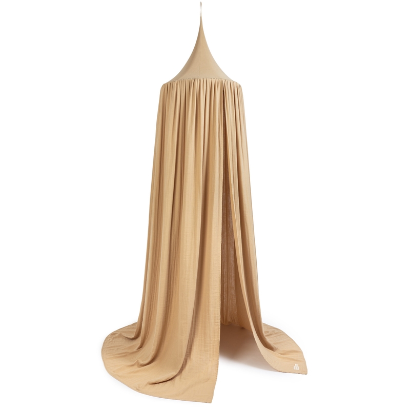 Betthimmel Musselin &#039;Amour&#039; nude 250cm
